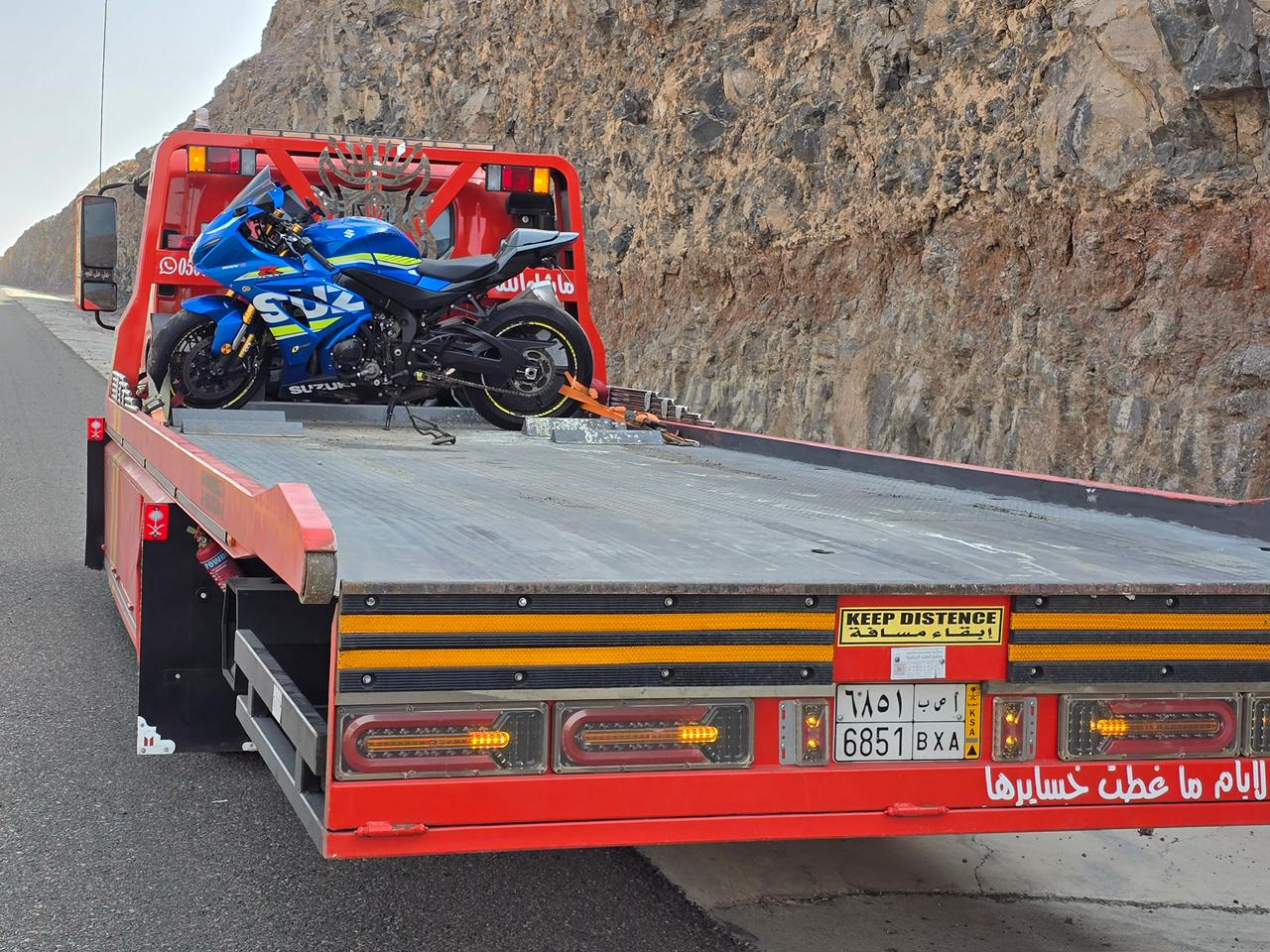 نقل دراجة نارية